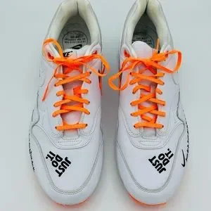 Men\'s Nike Air Max 1 LX \'Just Do It\' Shoes Sz 10.5 Nike Air Max 1 LX Just Do It Size 10.5W/9M Authentic Vintage  main image 4